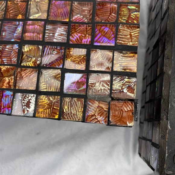 Vintage IMAX Orchid Mosaic Boxes - Set of 2 - Picture 7 of 16